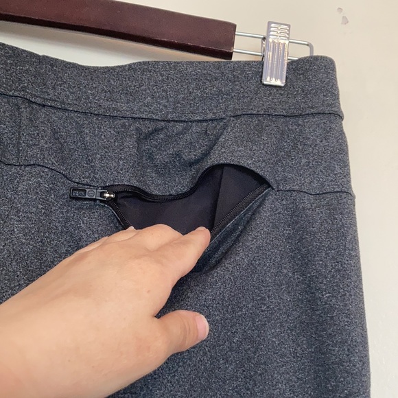 Lululemon Discipline Track Pants Heathered Black Grey Size Large - Picture 8 of 12